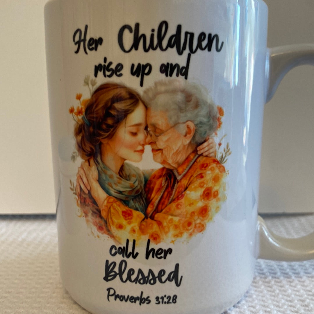 Her Children Rise Up – Senior-Ceramic Mug