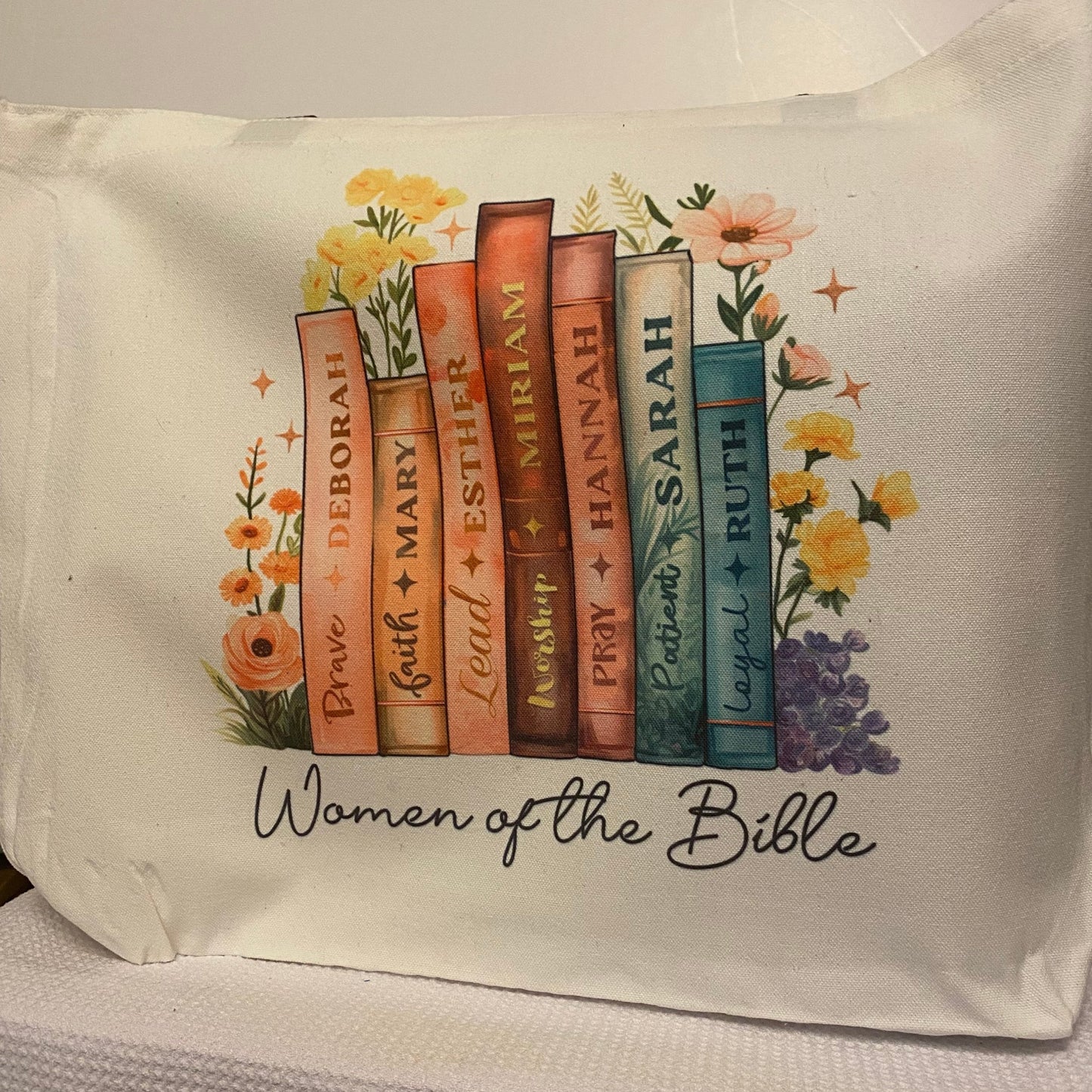 Women Of The Bible-BOOKS-Large Tote Bag