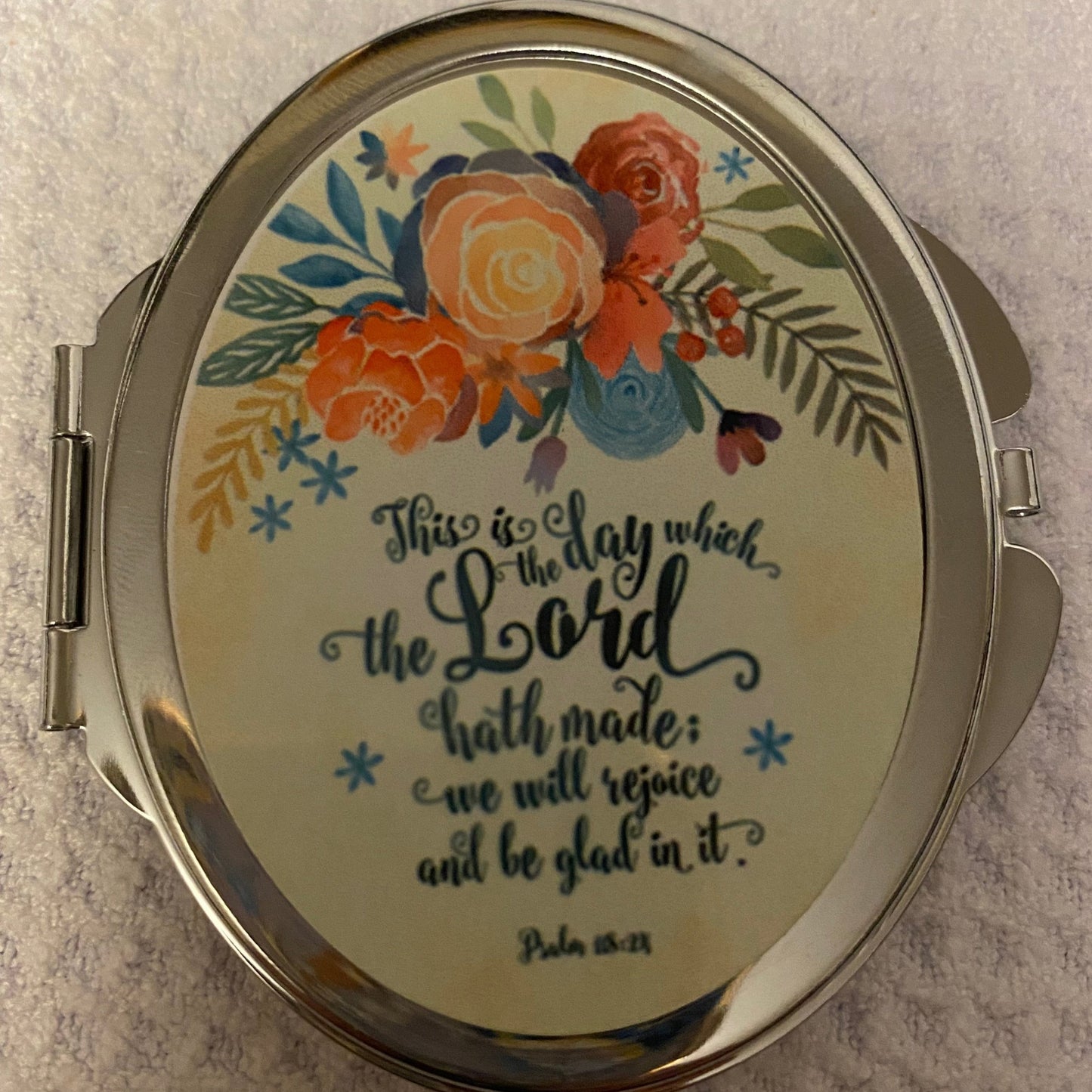 This is the Day Oval Compact Mirror
