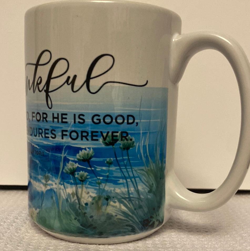 Thankful to the Lord -Ceramic Mug
