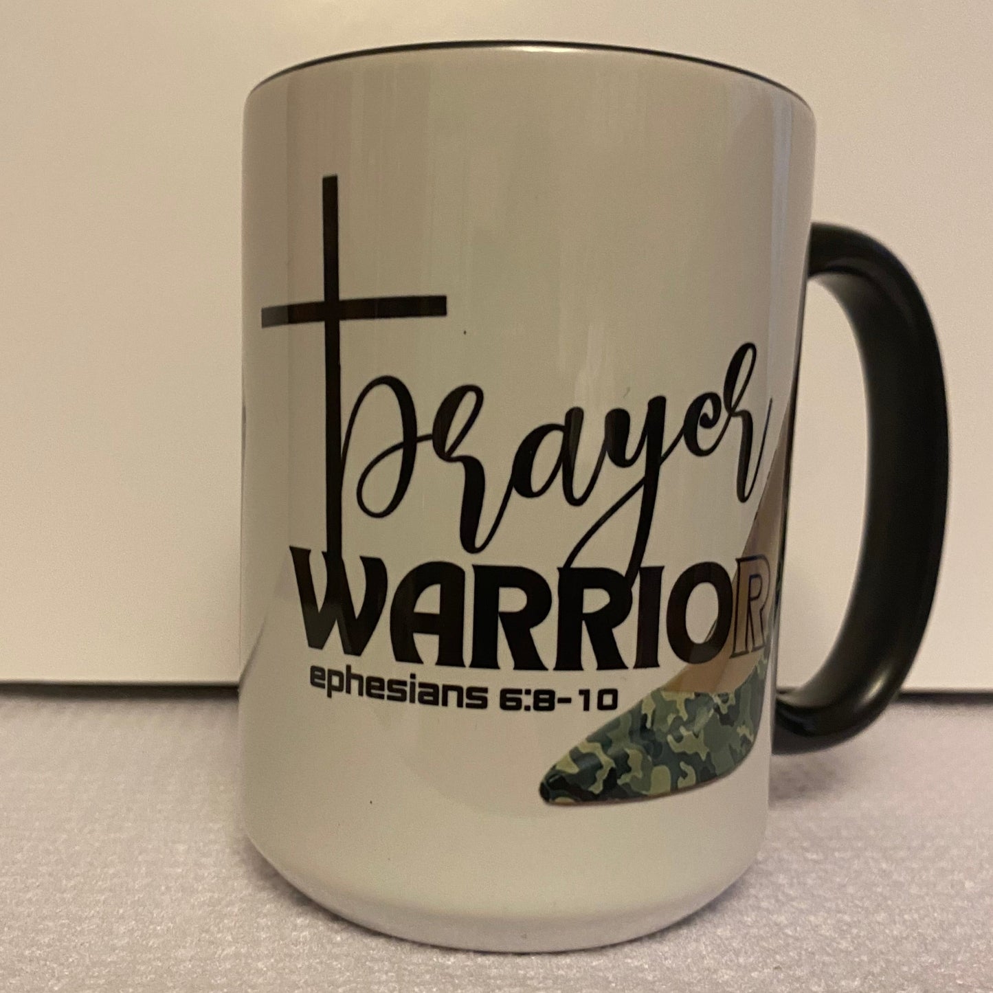 Prayer Warrior -SHOE-Ceramic Mug