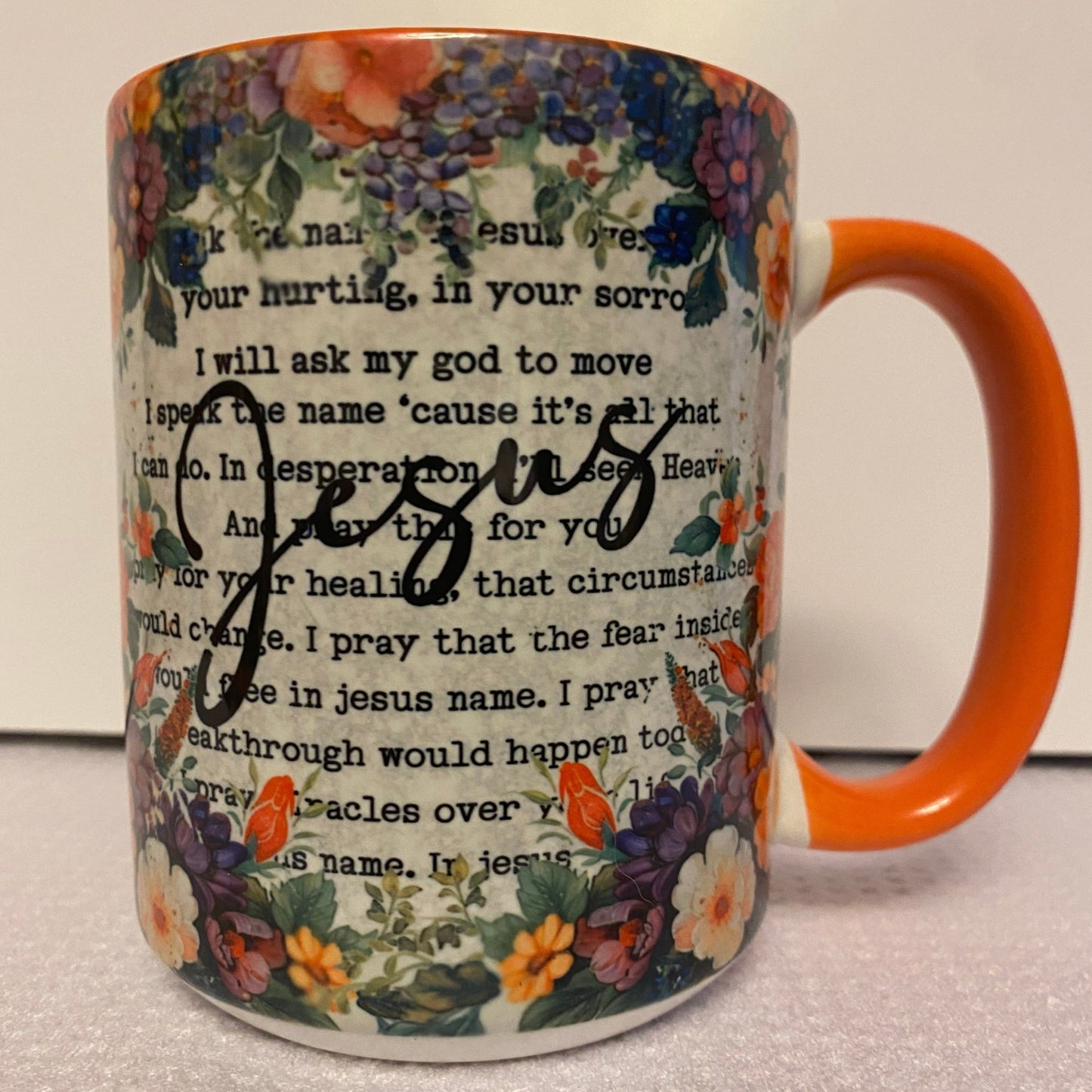 I Speak the name of Jesus-Ceramic Mug