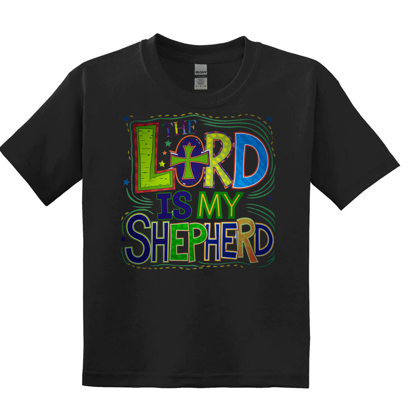 Kids/Youth SS Tee -The Lord is My Shepard