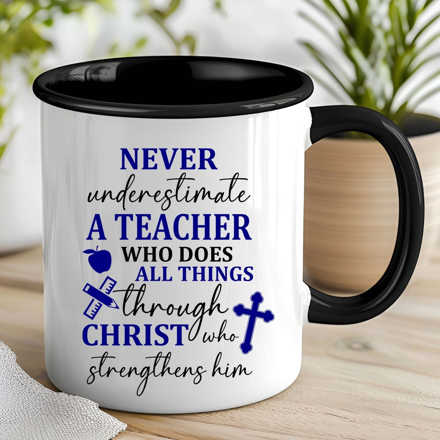 MALE -Christian Teacher- Ceramic Mug