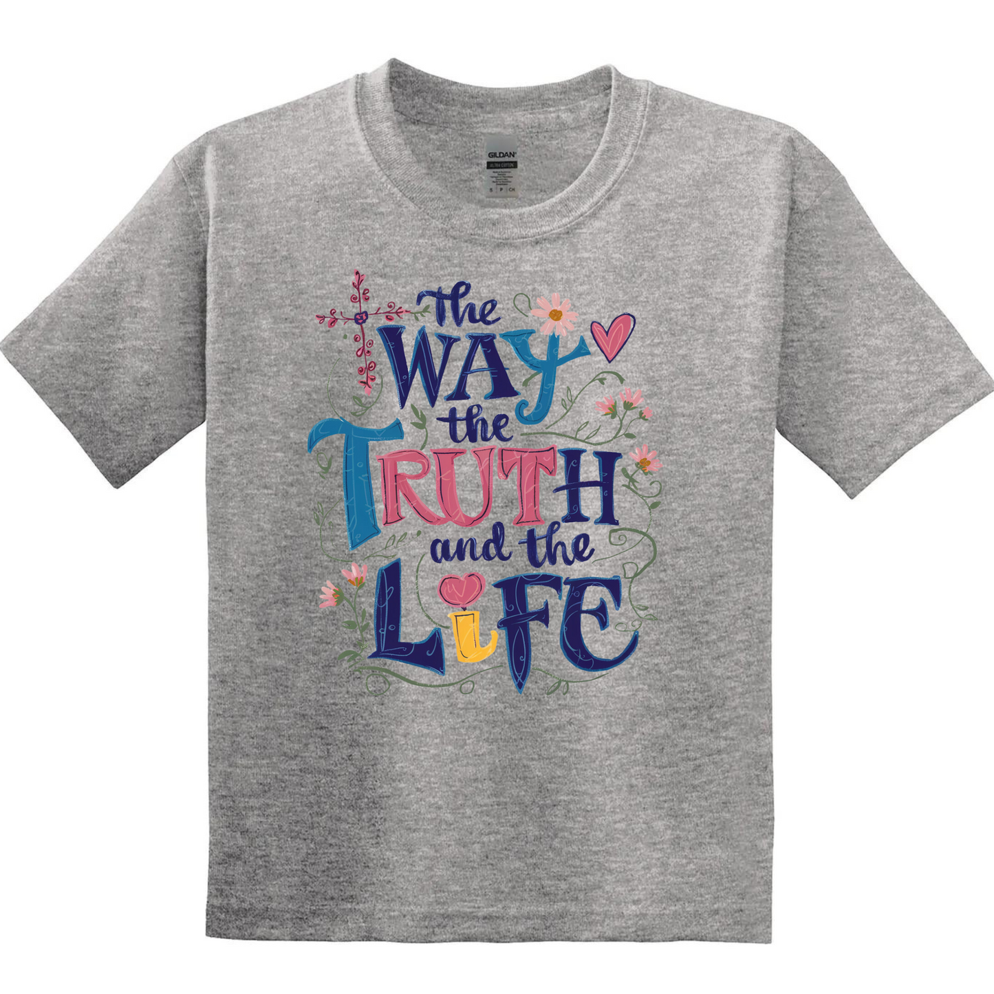 Kids/Youth SS Tee - The Way, The Truth
