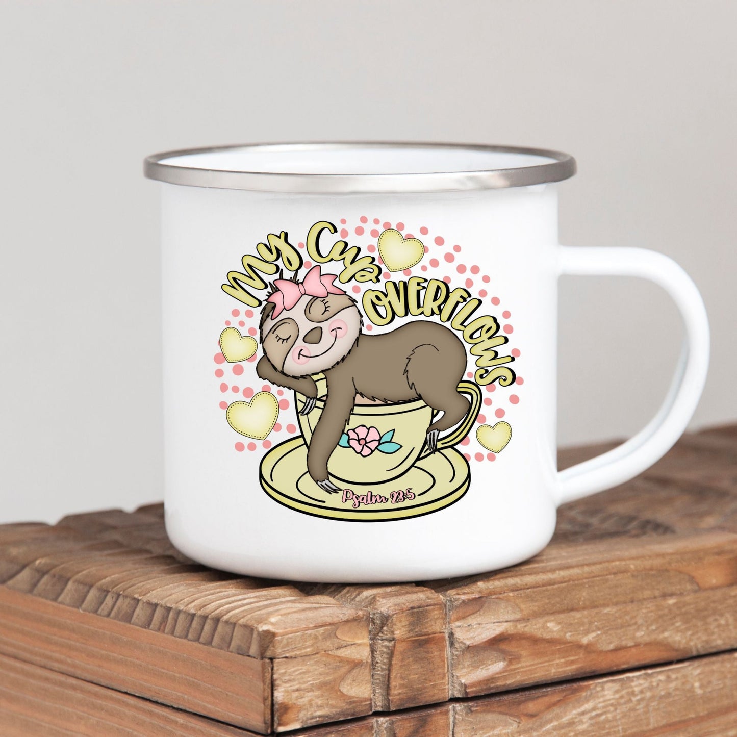 My Cup Overflows - Kids/Youth Metal Mug