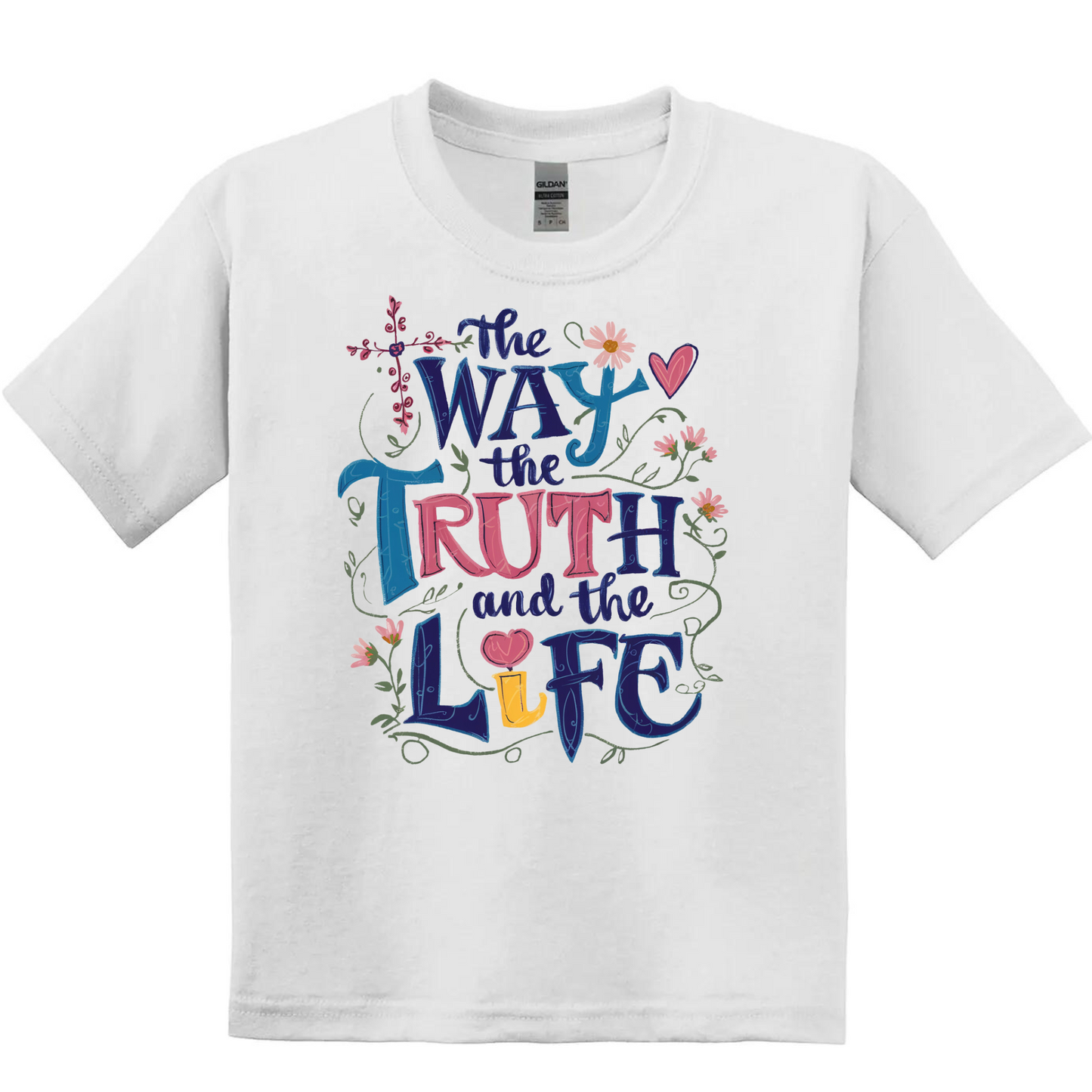 Kids/Youth SS Tee - The Way, The Truth