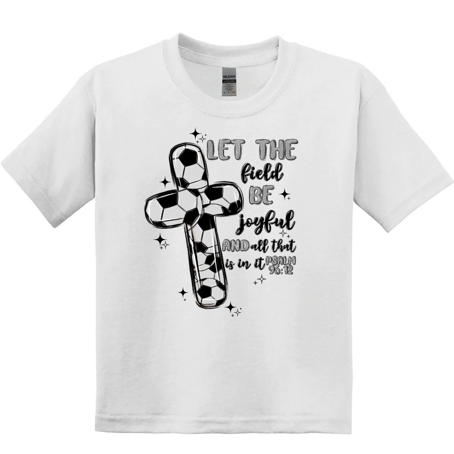 Kids/Youth SS Tee-Soccer -Let the Field