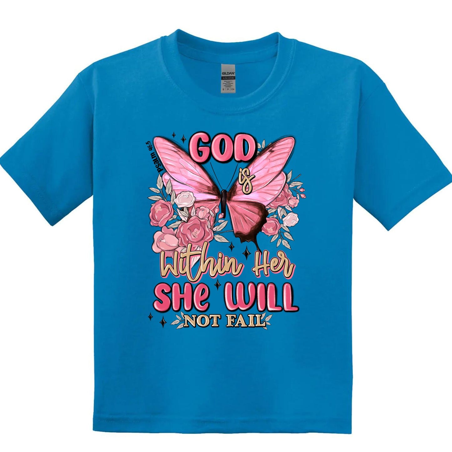 Kids/Youth SS Tee - God within Her