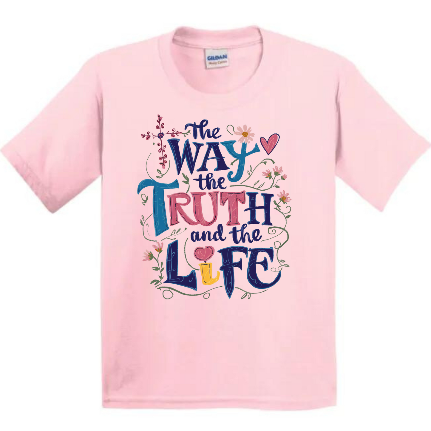 Kids/Youth SS Tee - The Way, The Truth