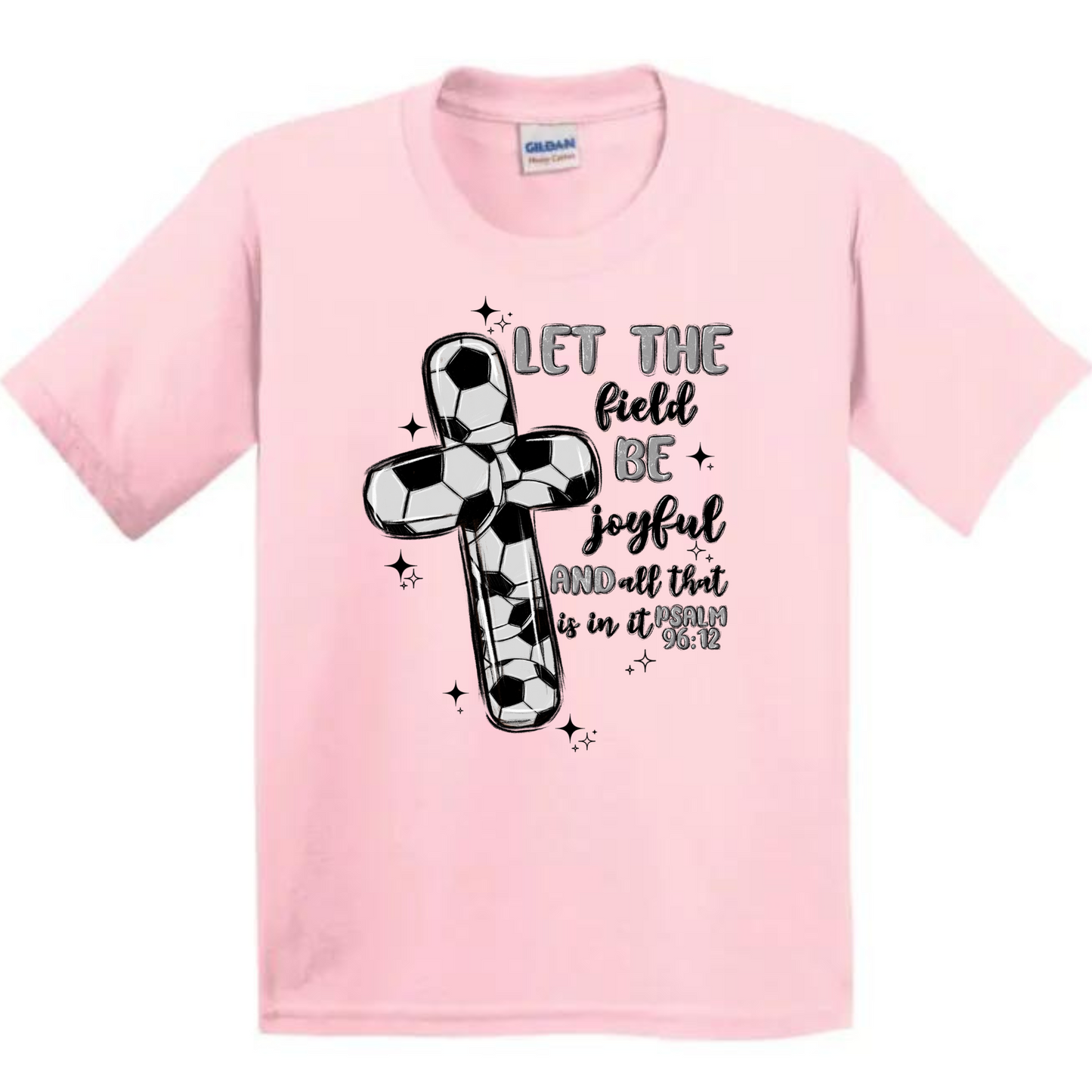 Kids/Youth SS Tee-Soccer -Let the Field