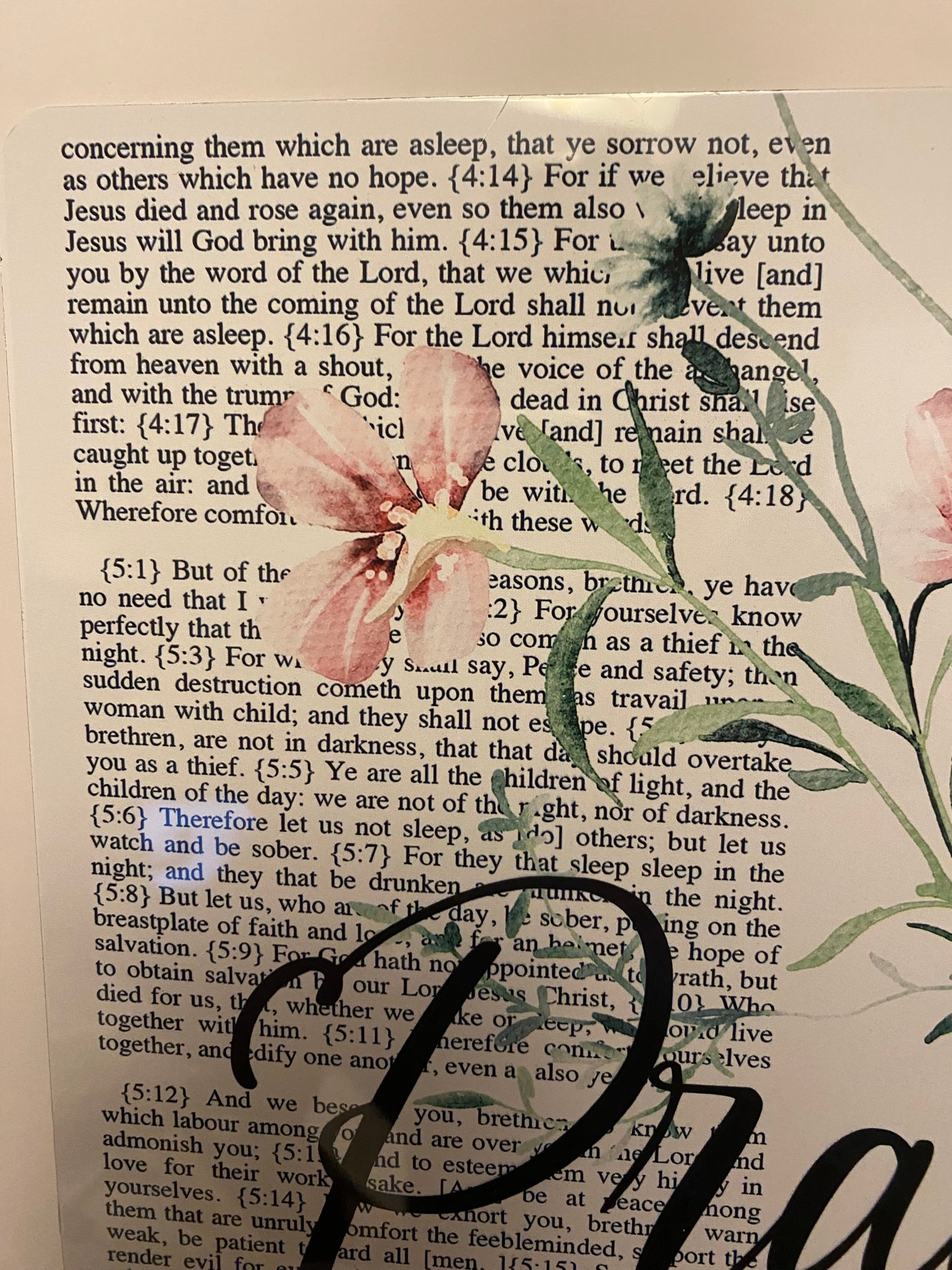 PRAY-8 x 10 Inch Aluminum Print