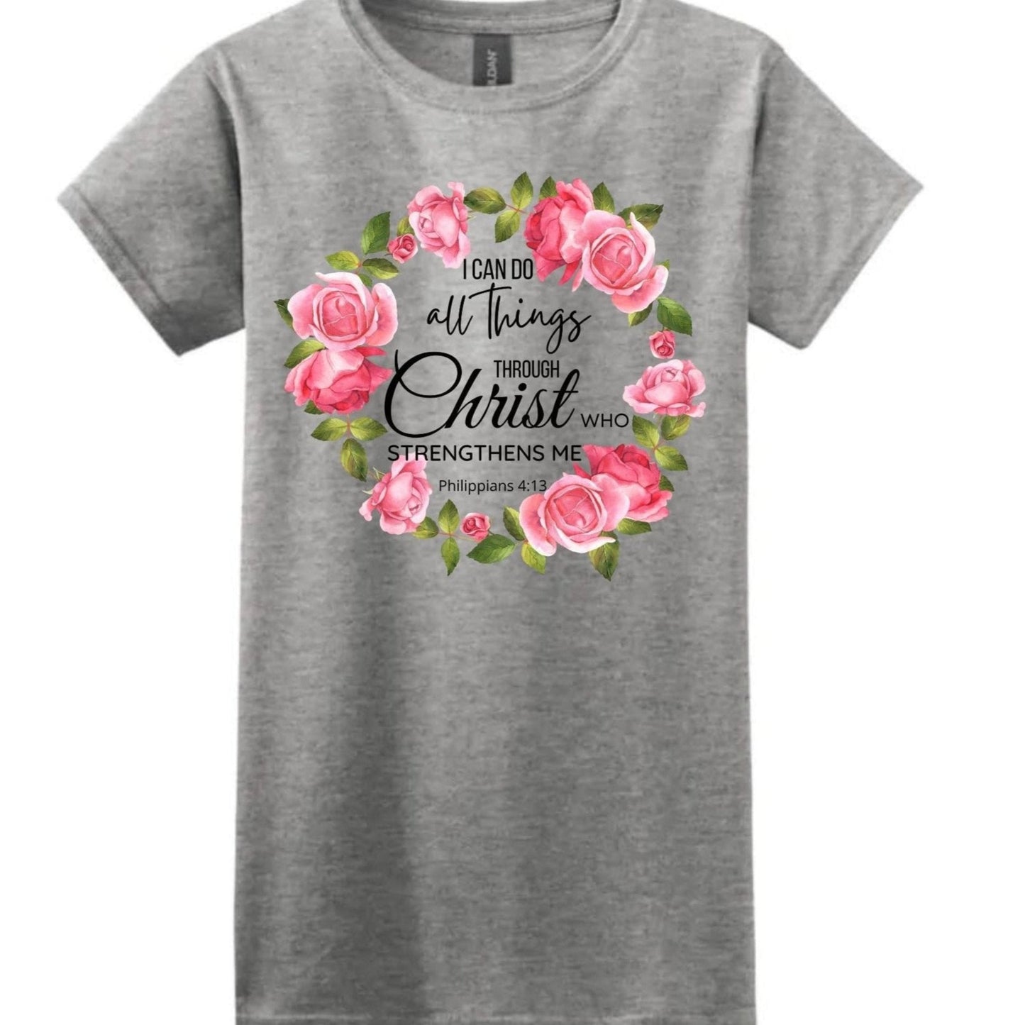 I can do all Things-Ladies S.S Tshirt