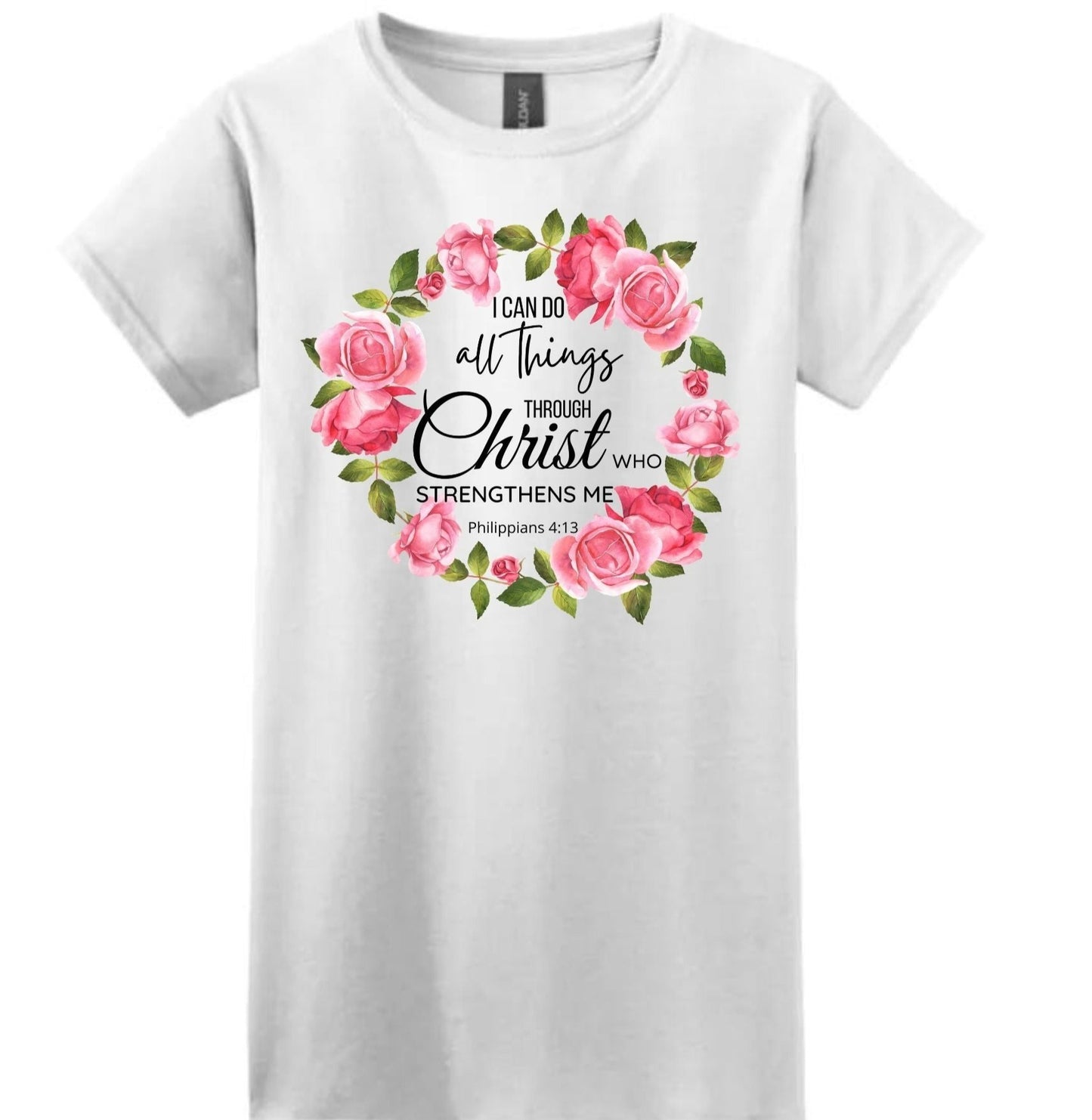 I can do all Things-Ladies S.S Tshirt