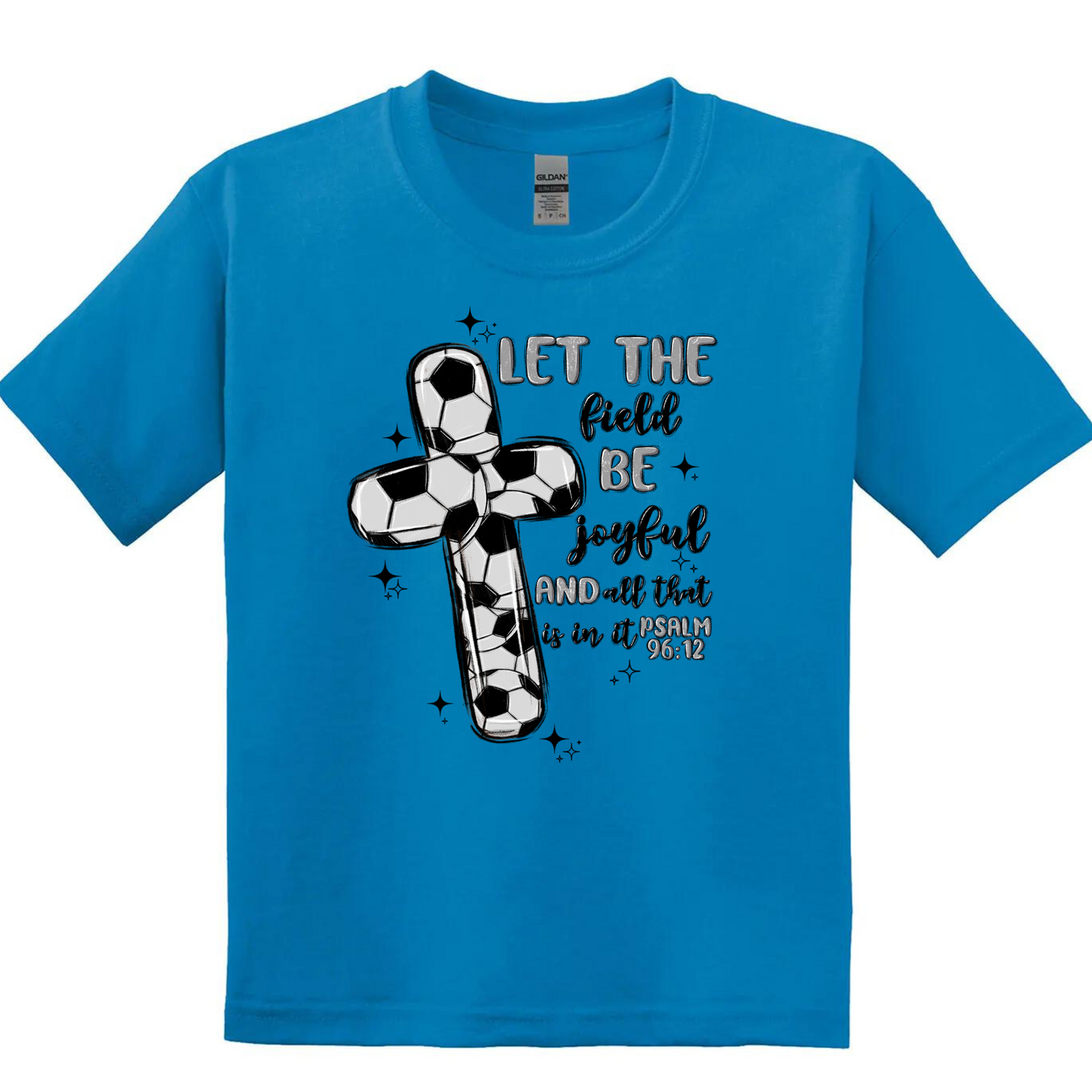 Kids/Youth SS Tee-Soccer -Let the Field