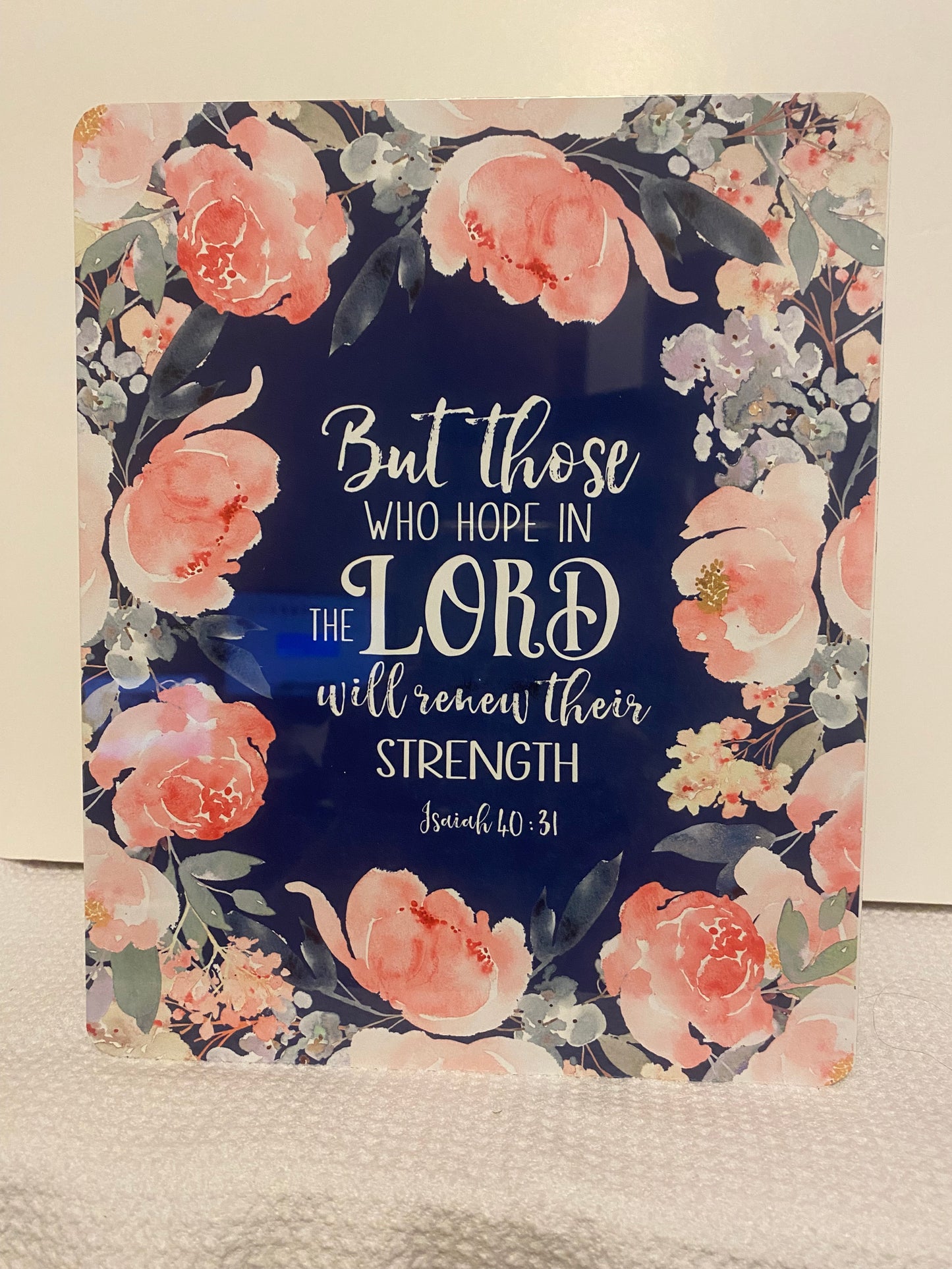 Those Who Hope In The Lord-8 x 10 Inch Aluminum Print
