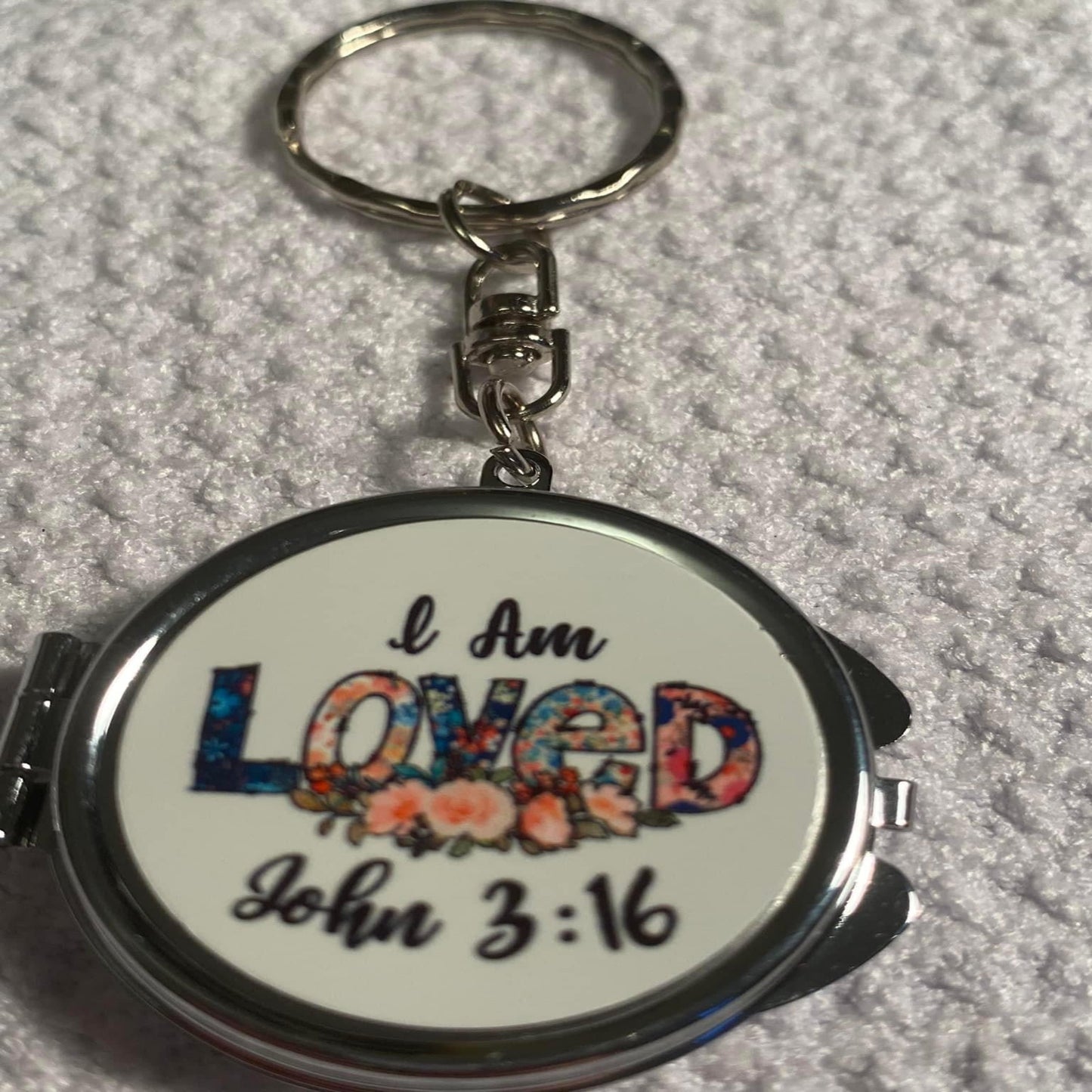 Double Mirror Keychains