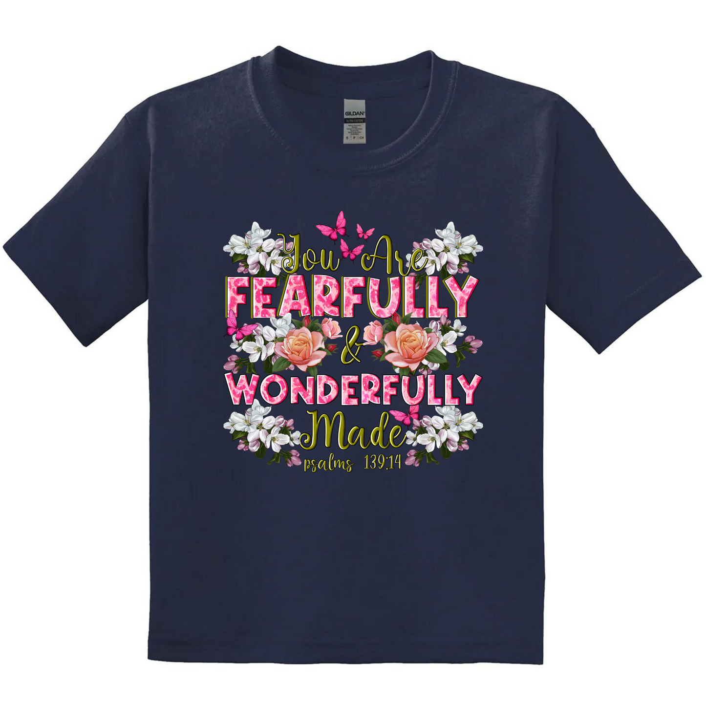 Kids/Youth SS Tee -Fearfully and Wonderfully