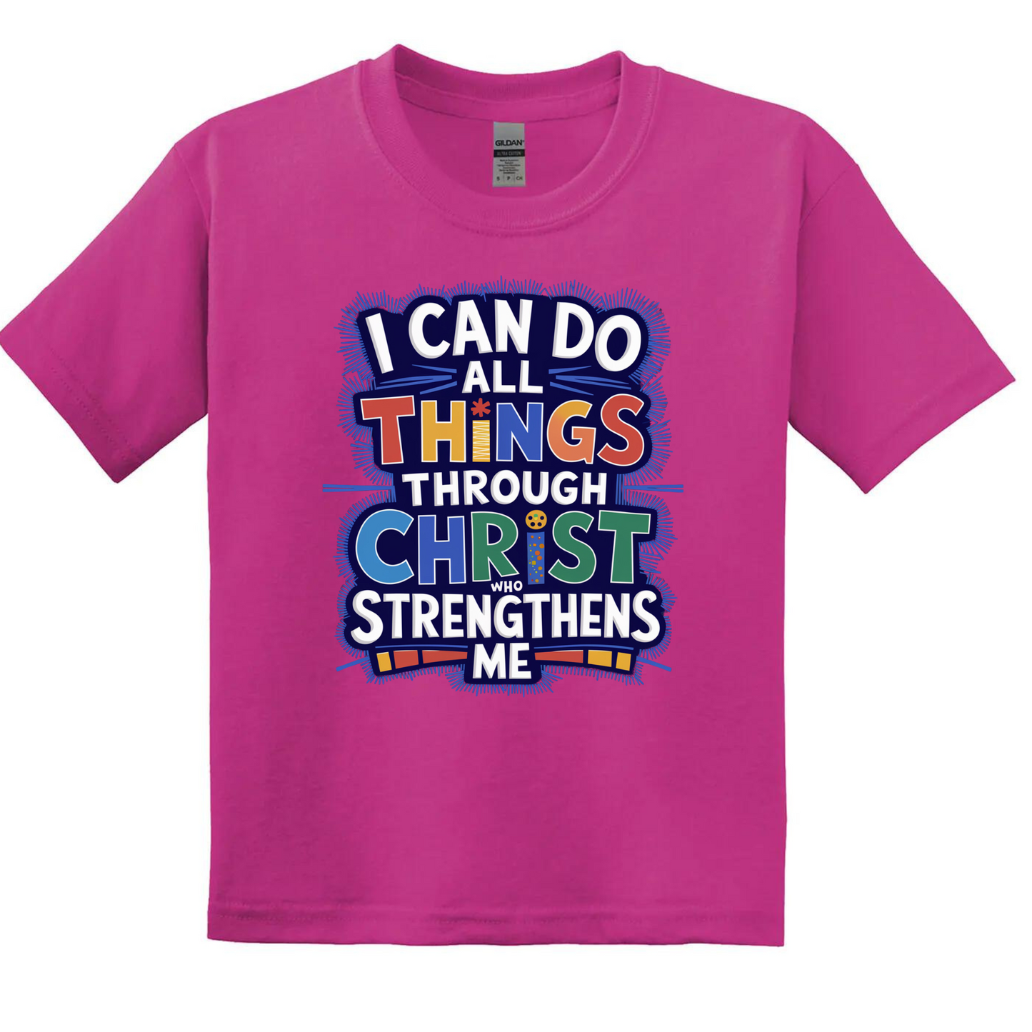Kids/Youth SS Tee - I can do all Things
