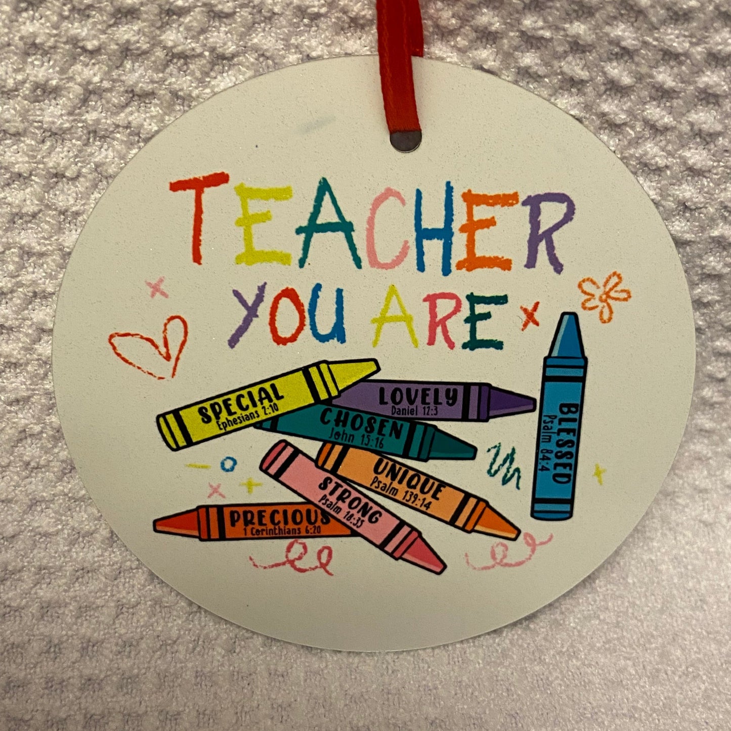 Christian-Teacher you are… Ornament