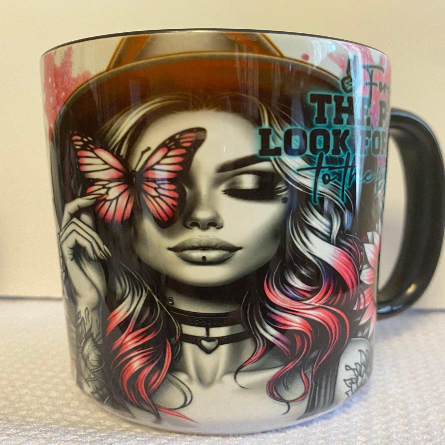 Trendy Girl - Forward to Future Ceramic Mug