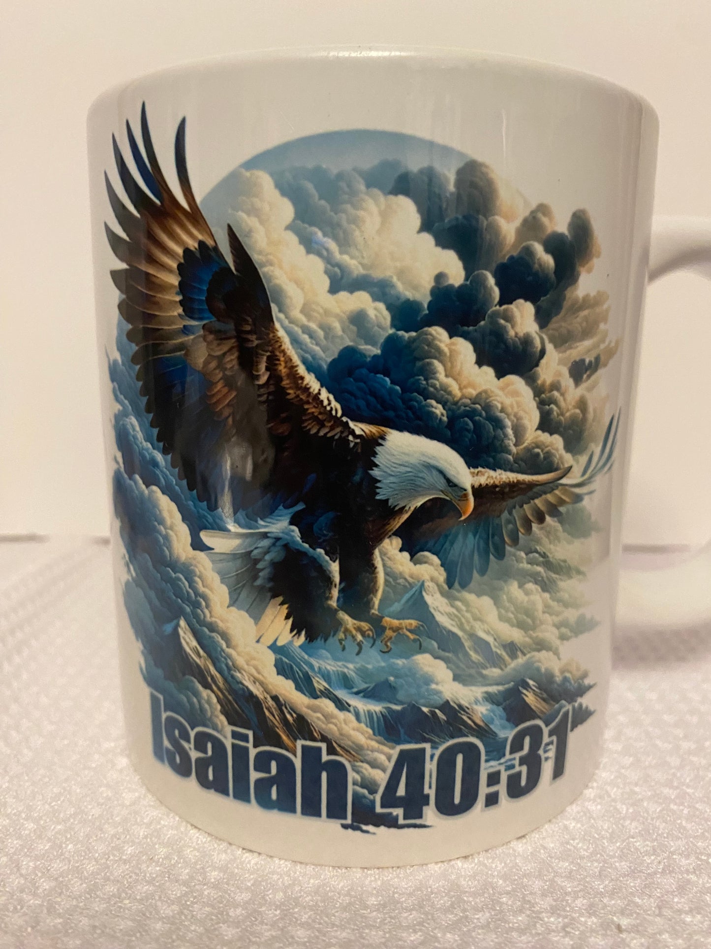 NEW-BIG 20 oz - Isaiah 40:31 Ceramic Mug