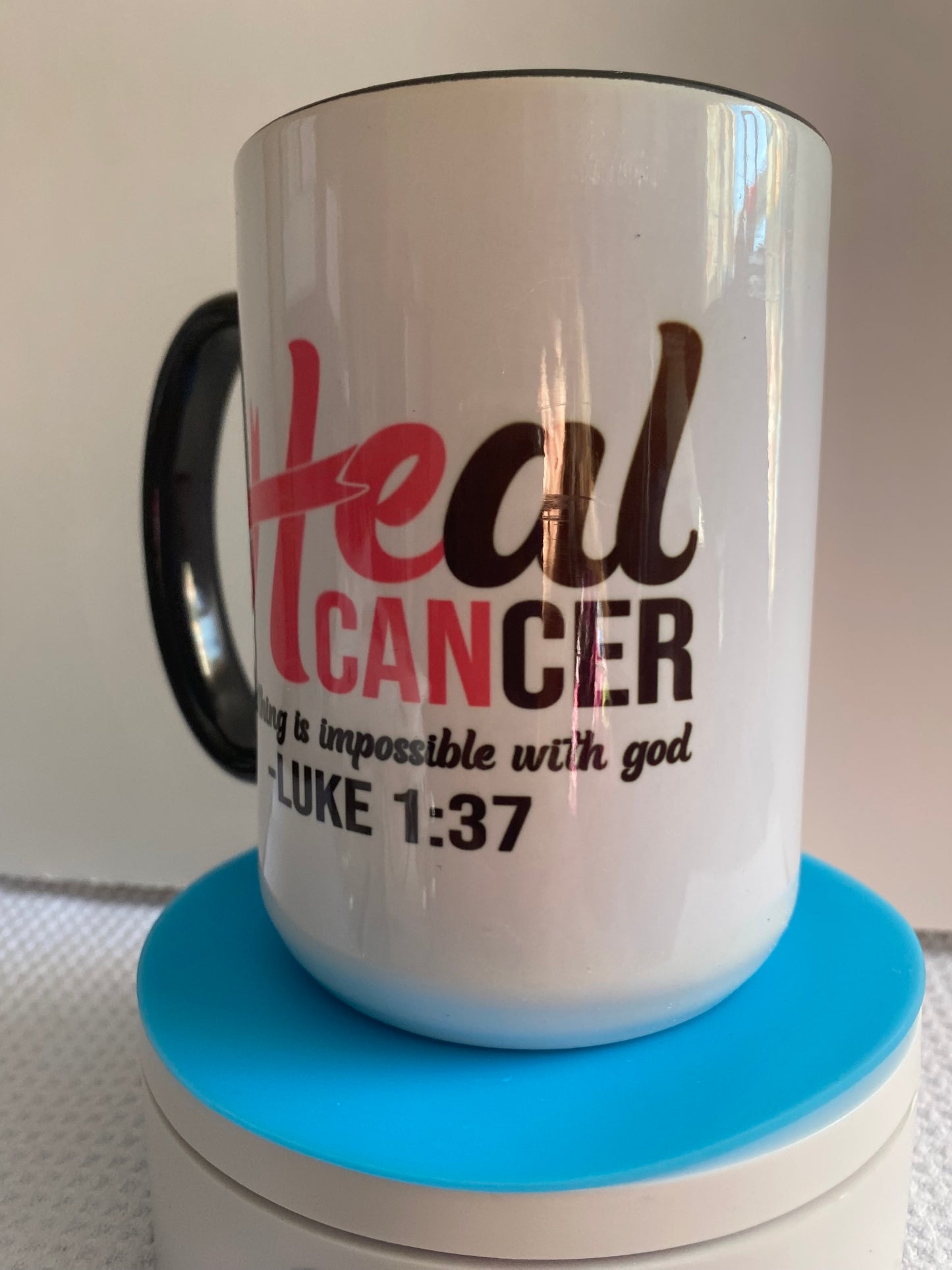 Breast Cancer Awareness-Heal Cancer Ceramic Mug
