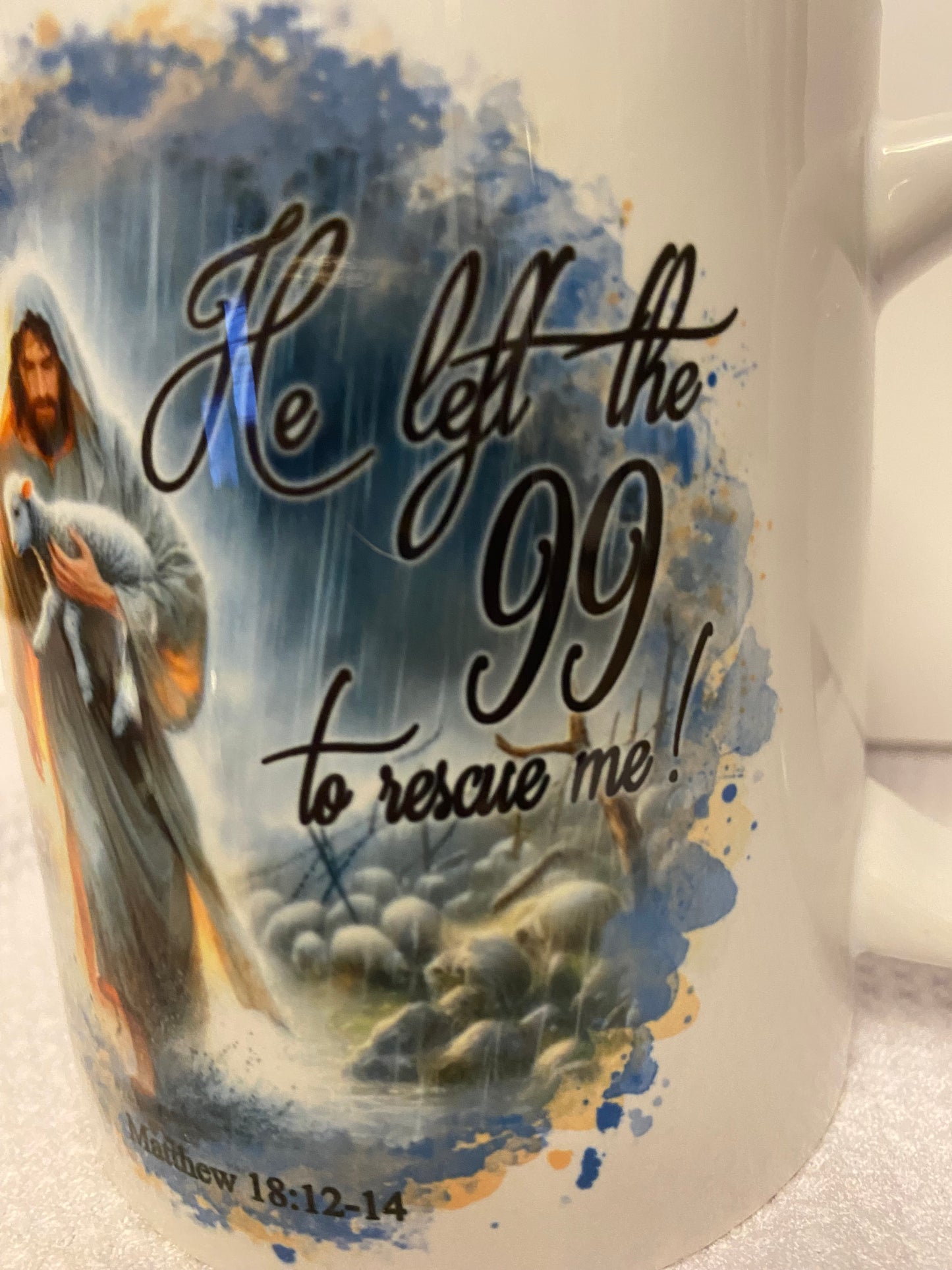 NEW-BIG 20 oz - 99 Sheep Ceramic Mug