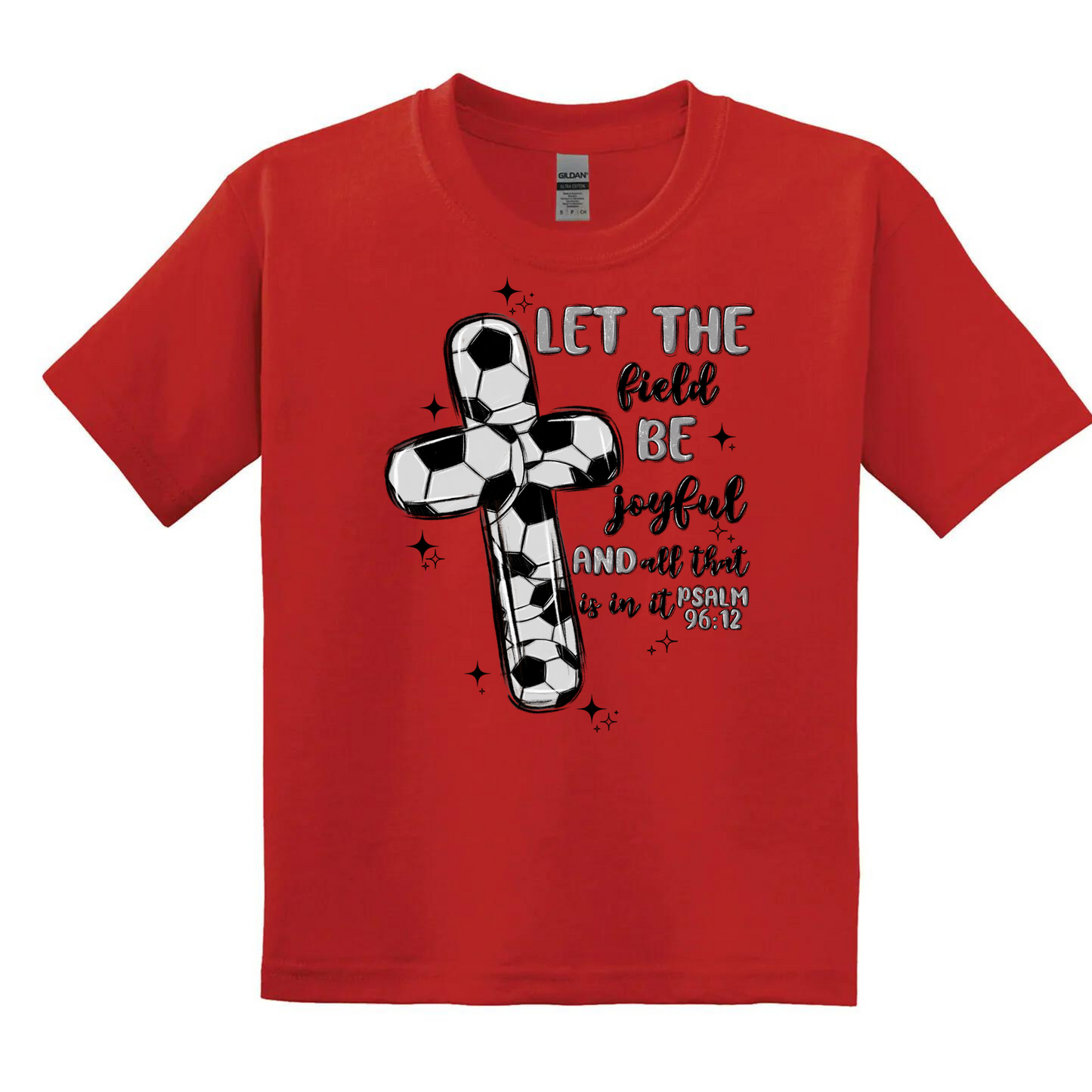 Kids/Youth SS Tee-Soccer -Let the Field