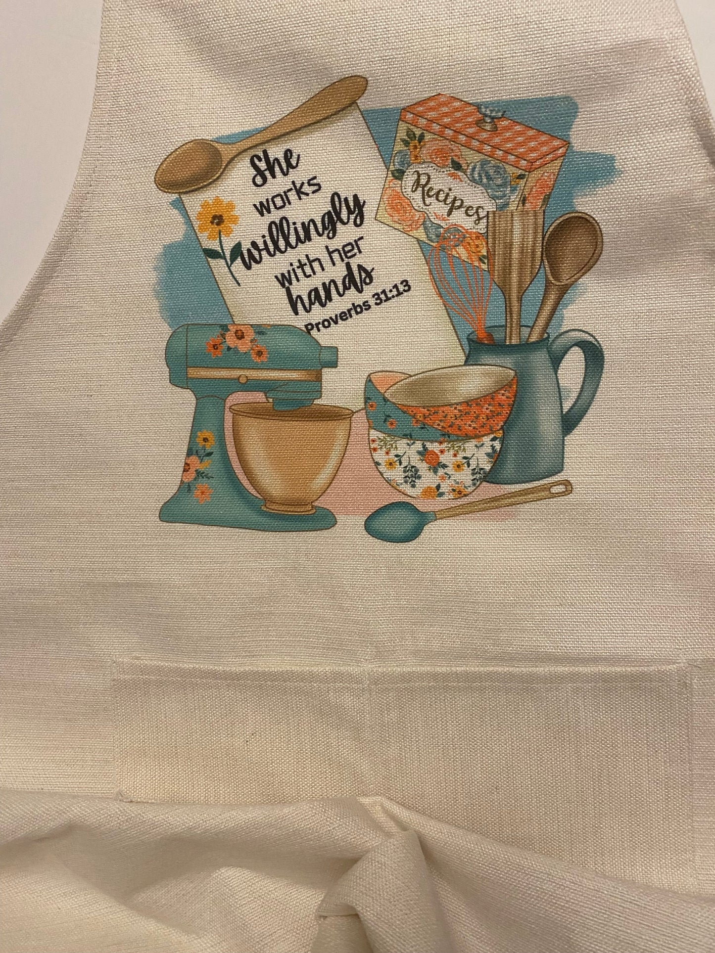 She is Clothed Adult Apron