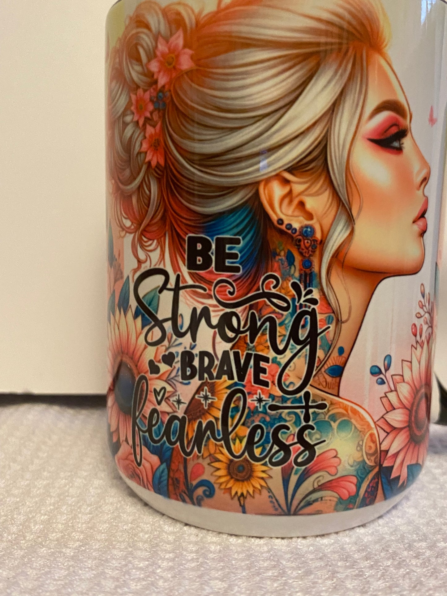 Trendy Girl-Strong Brave Fearless