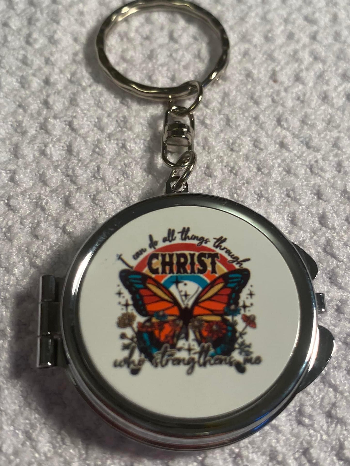 Double Mirror Keychains