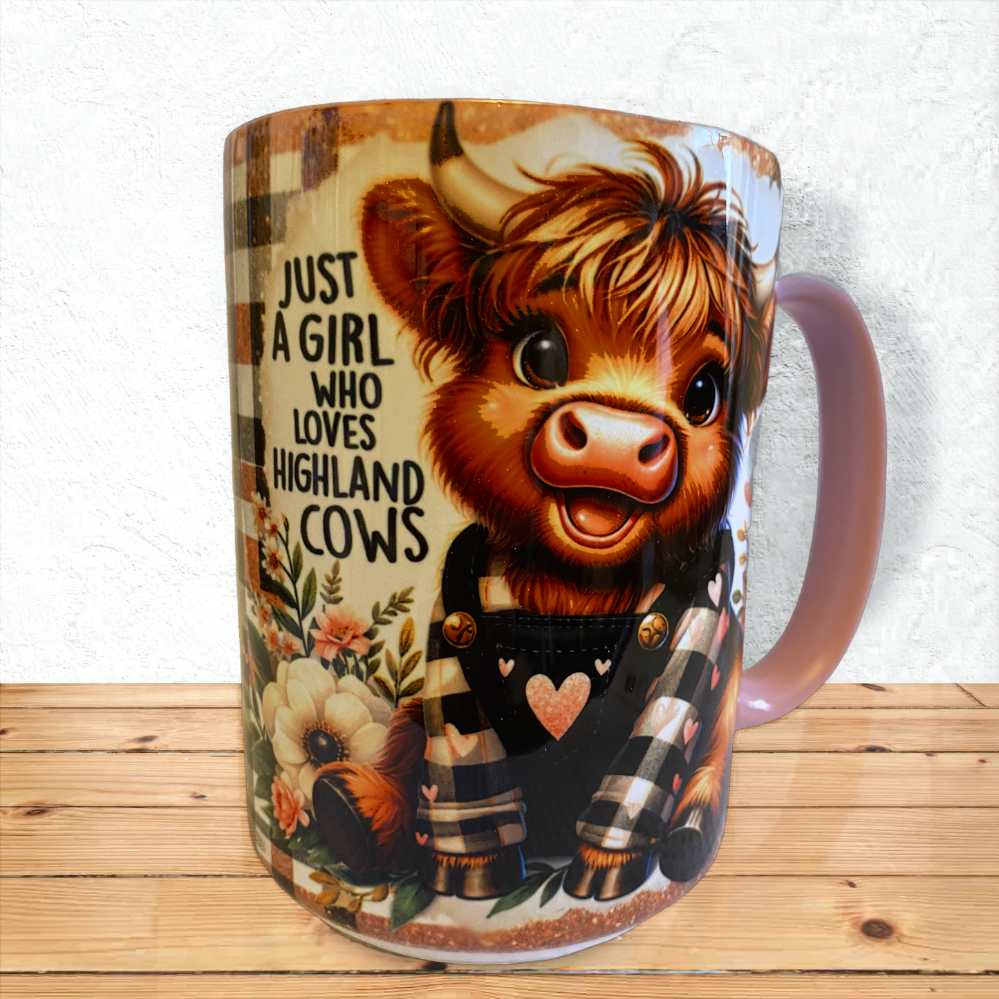 Just a girl who loves Highland Cows -Ceramic Mug