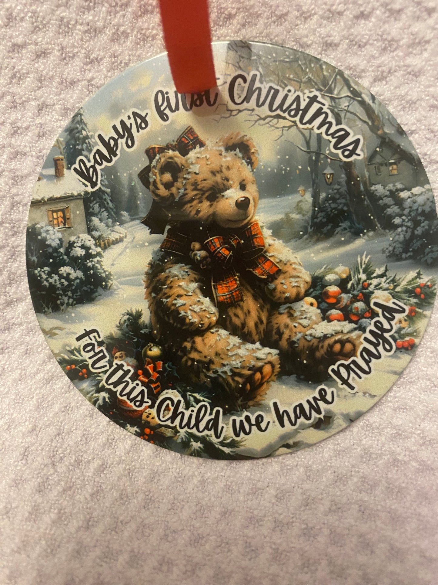 Baby’s First Christmas Ornament