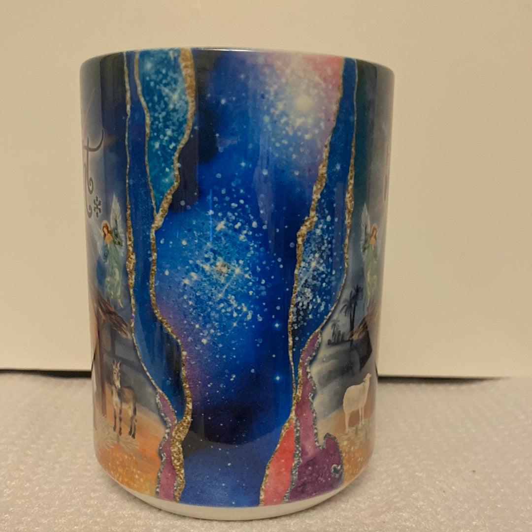 Oh Holy Night Nativity-Ceramic Mug