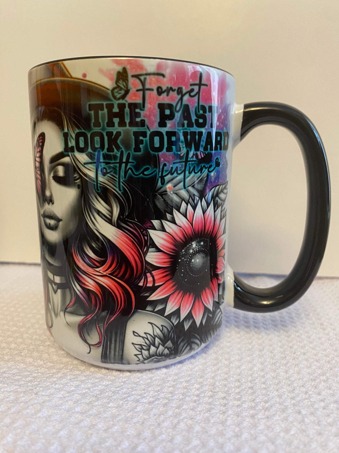 Trendy Girl - Forward to Future Ceramic Mug