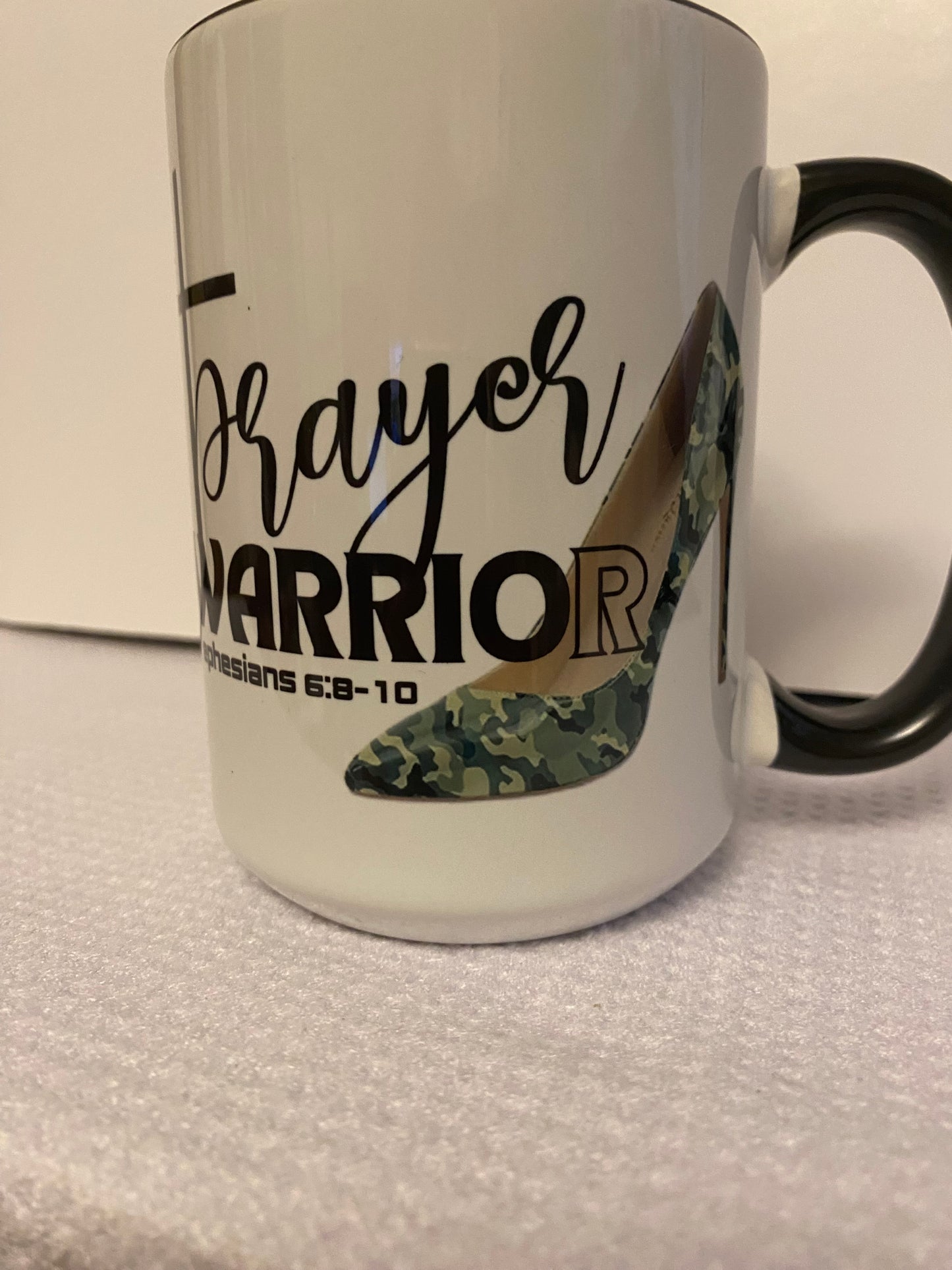 Prayer Warrior -SHOE-Ceramic Mug