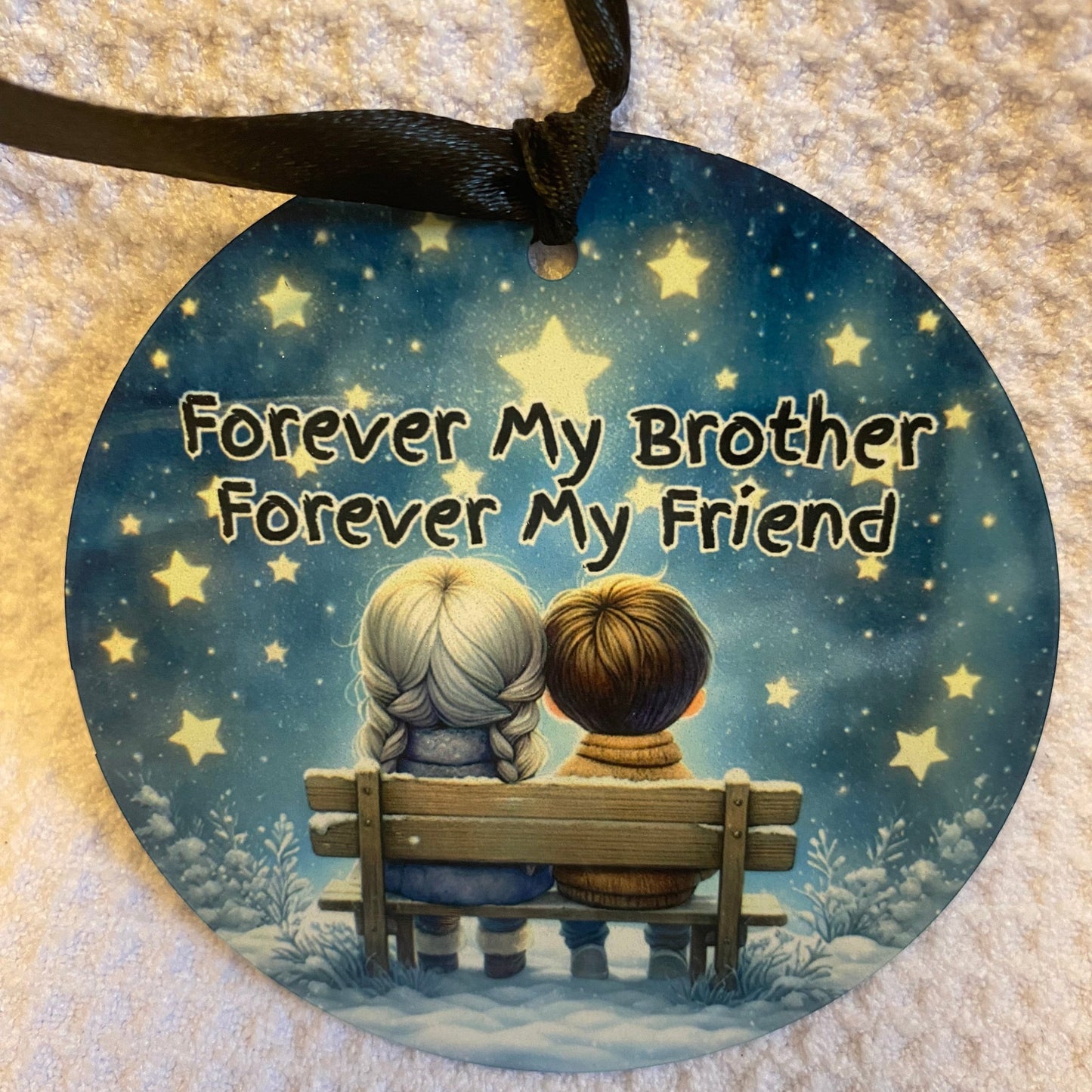 Forever My Brother Christmas Ornament