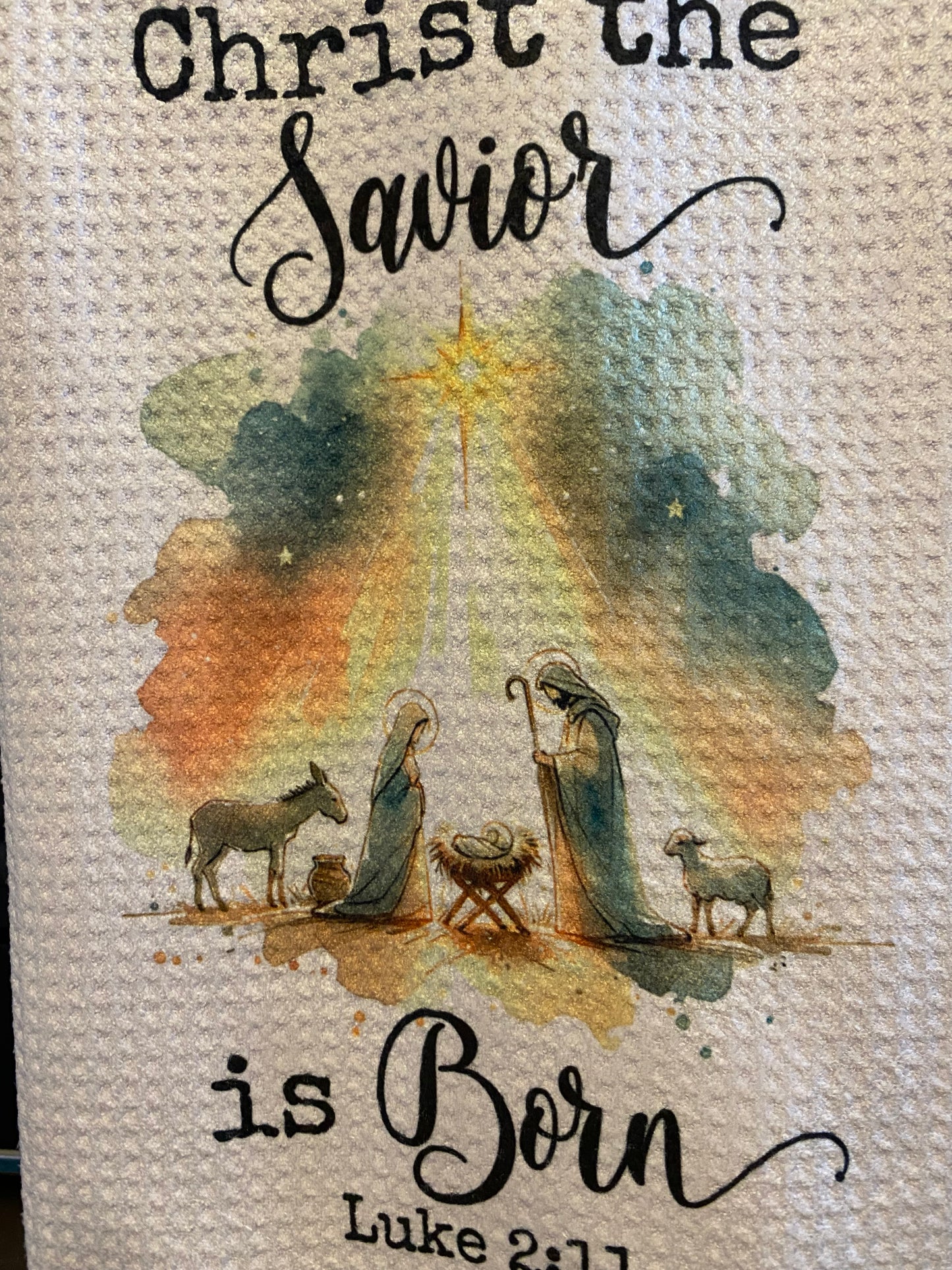 Christ The Savior Tea Towel