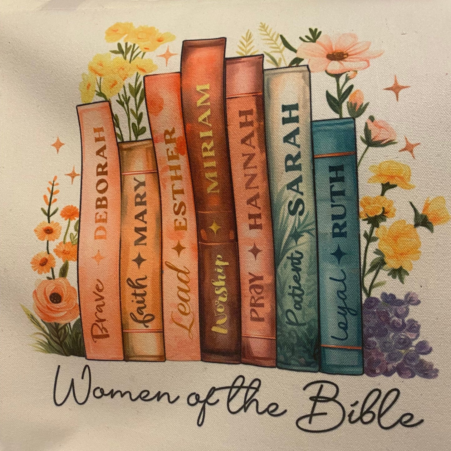 Women Of The Bible-BOOKS-Large Tote Bag