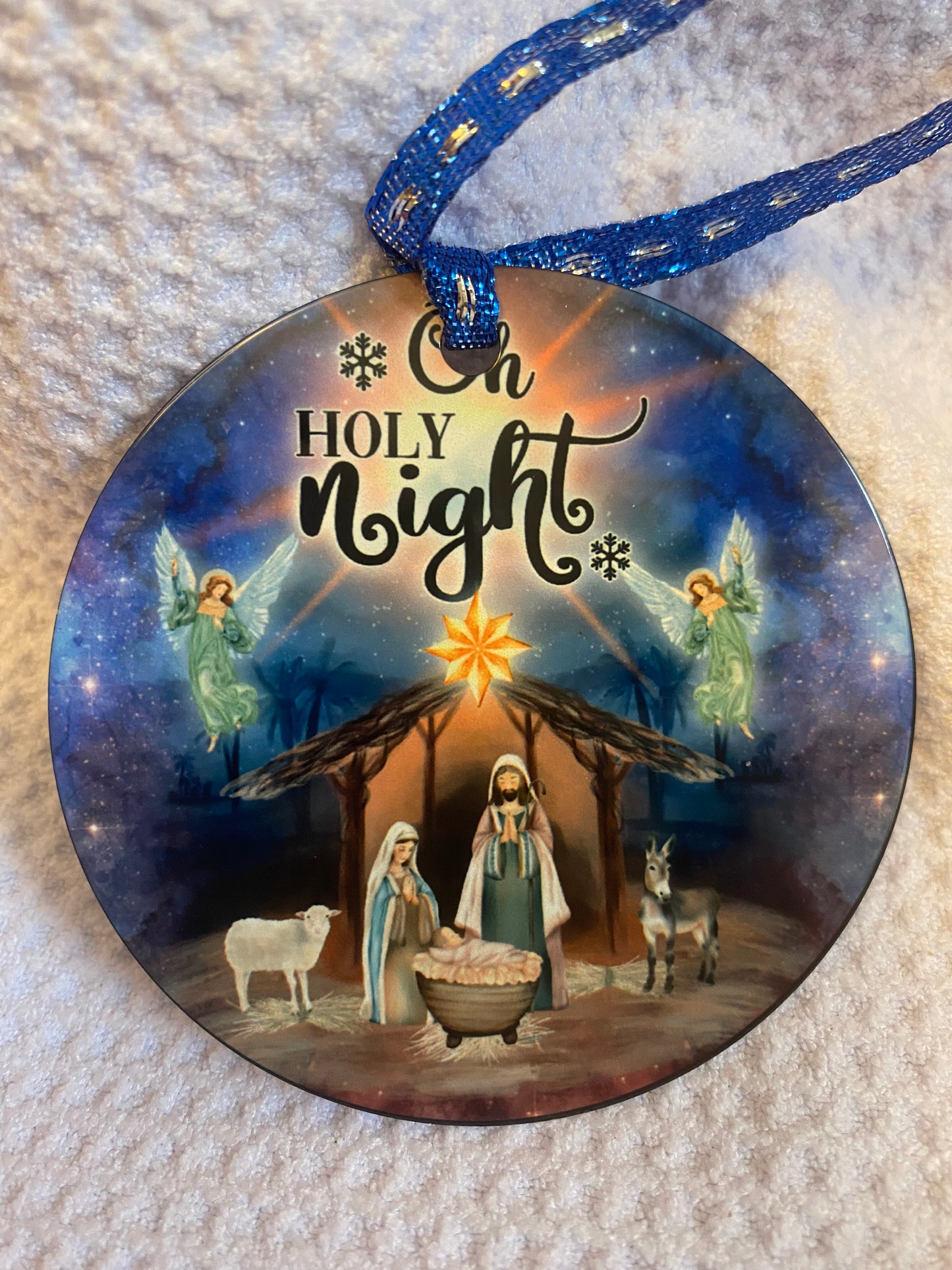 Oh Holy Night Christmas Ornament