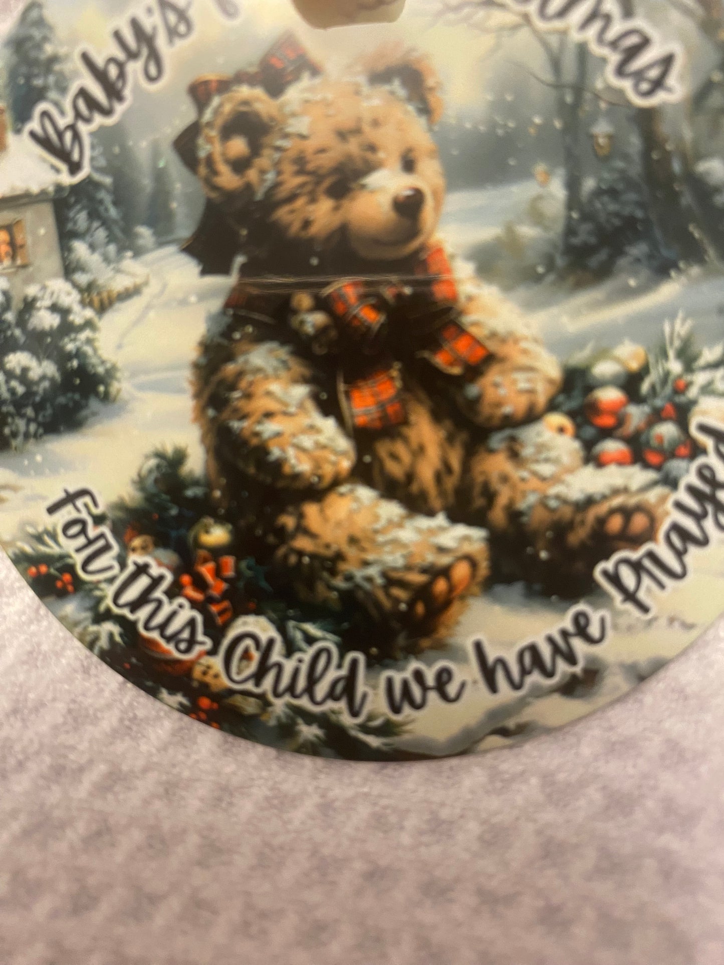 Baby’s First Christmas Ornament