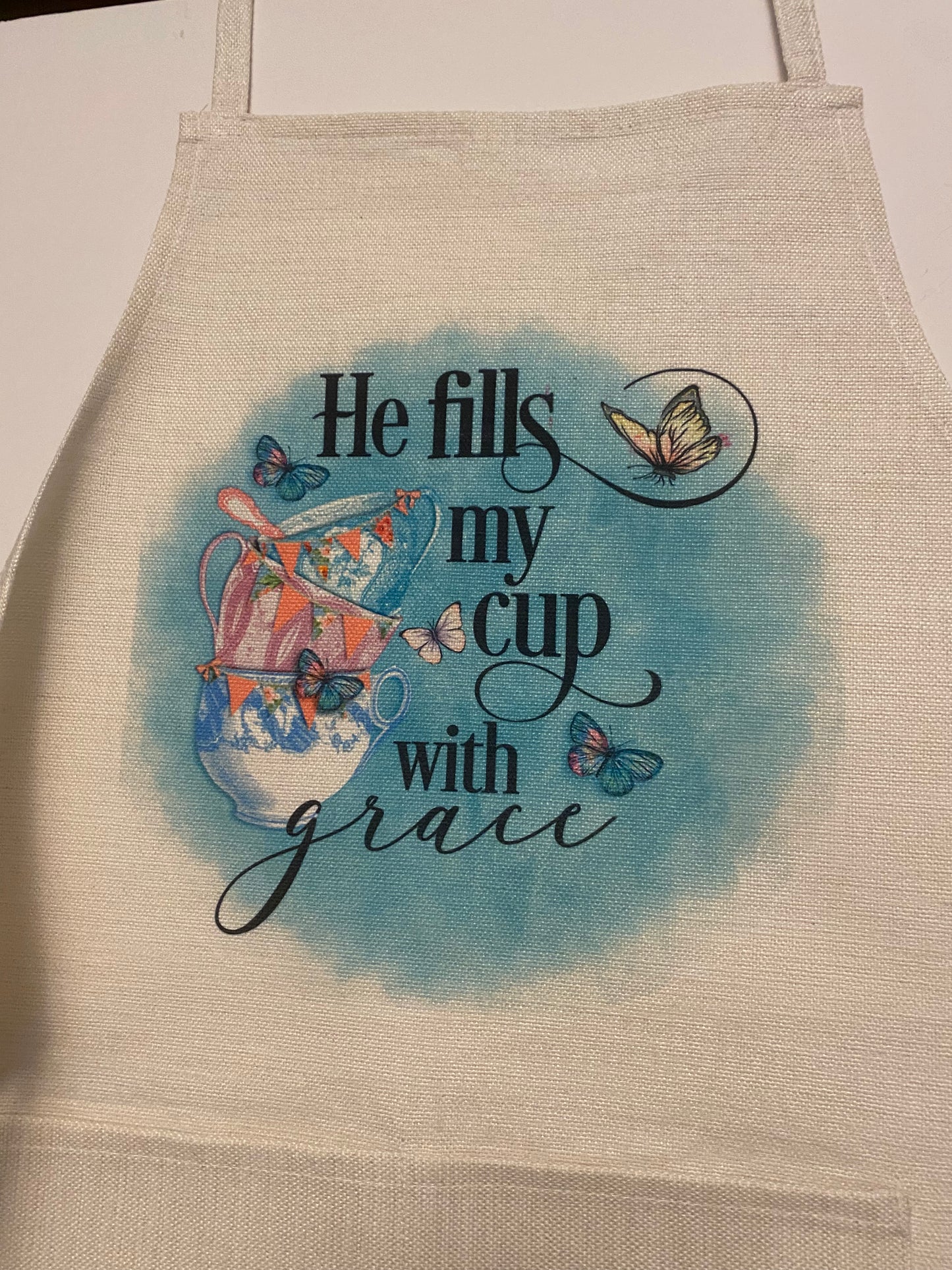 Fills My Cup Adult Apron