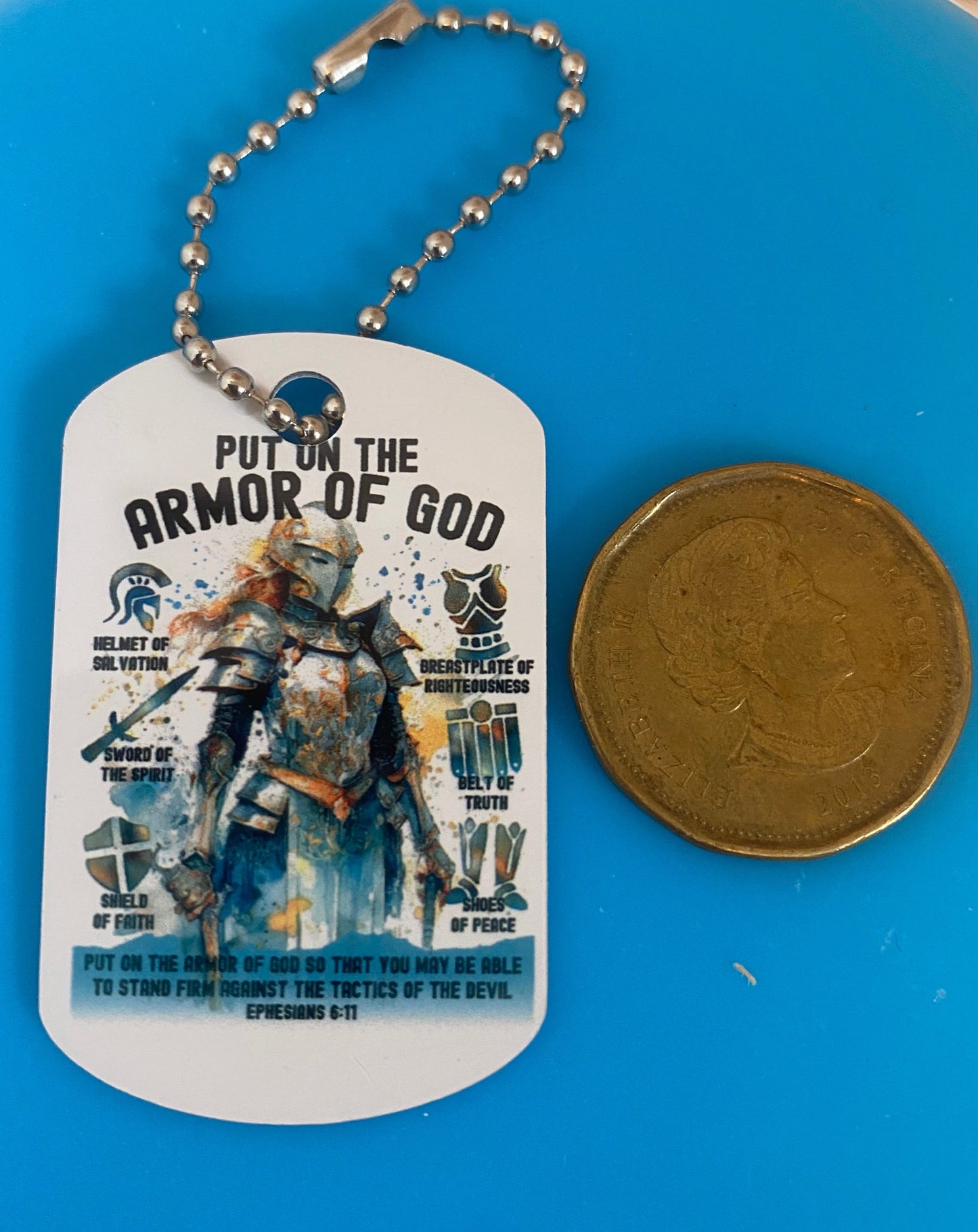 Dog Tag Keychains