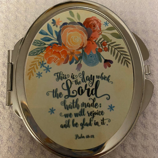 This is the Day Oval Compact Mirror