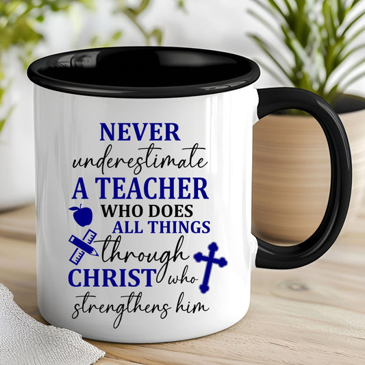 MALE -Christian Teacher- Ceramic Mug