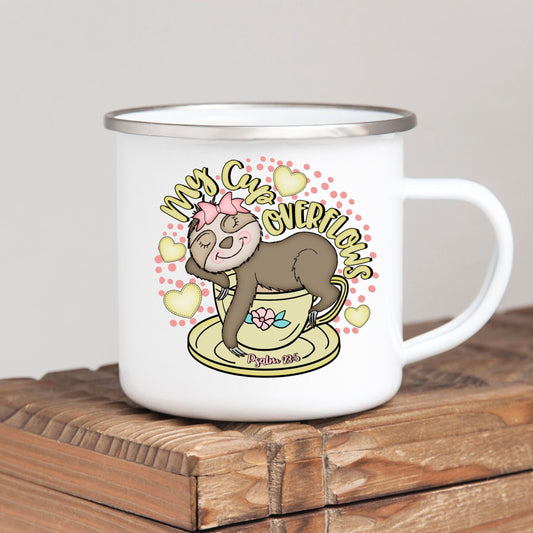 My Cup Overflows - Kids/Youth Metal Mug