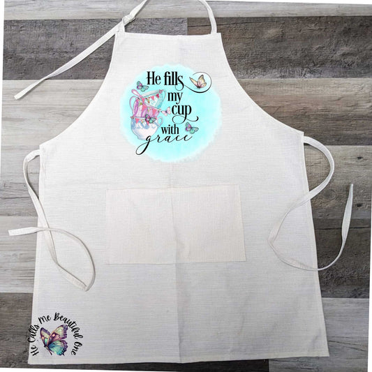 Fills My Cup Adult Apron