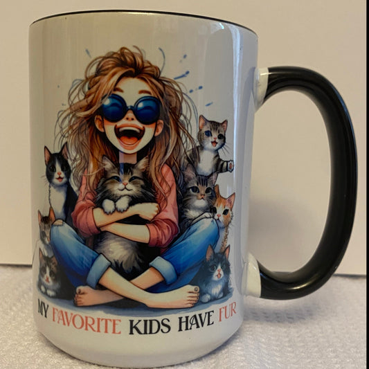 My Fur Kids Ceramic Mug
