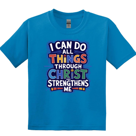 Kids/Youth SS Tee - I can do all Things